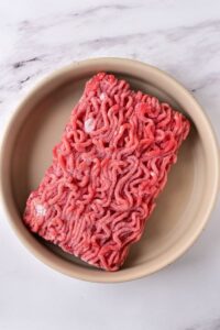 Defrosting Ground Beef